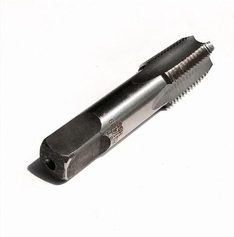 1PC HSS4341 Made Left Hand Pipe 55 Taper Tap ZG1/4"-19LH for Manual Pipes Inner Threads Making in Saudi Arabia