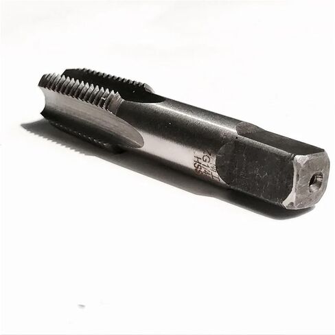 1PC HSS4341 Made Left Hand Pipe 55 Taper Tap ZG1/4"-19LH for Manual Pipes Inner Threads Making in Saudi Arabia