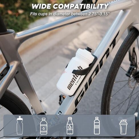 Bike Water Bottle Holder with AirTag Cases, Compatible with AirTag Hidden on Bike Water Bottle Cages, Universal MTB Road Bike GPS Anti-Thief, Waterproof AirTag Holder, Bicycle Tire Levers in Kuwait