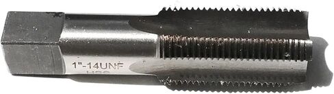 1PC HSS6542 Made UN Standard Left Hand Tap 1“-8/12/14/18TPI LH HSS Machine Tap For Threading Metal Workpieces(-14) in Saudi Arabia