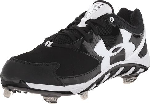 UA Under Armor Spine Glyde St Cleats Womens Black/White - New in Kuwait