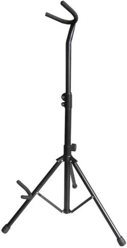 Alto/Tenor Saxophone Stand,Adjustable Metal Sax Tripod Holder Rack,with Non-Slip Feet and Padded Holder,for Live Performance Travel in Kuwait