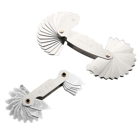 LIFKOME 2pcs Radius Gauge for Gauge Replacement Radius Concave Arc Measuring Tool in Kuwait
