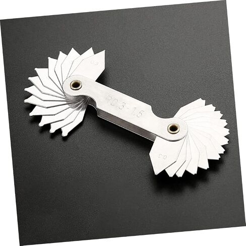 LIFKOME 2pcs Radius Gauge for Gauge Replacement Radius Concave Arc Measuring Tool in Kuwait