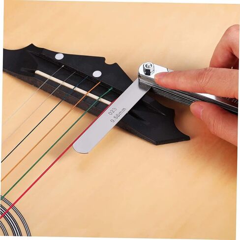 ERINGOGO Radius Measuring Gauge for Guitar Guitar Luthier Tool Understring Radius Gauge Set in Kuwait