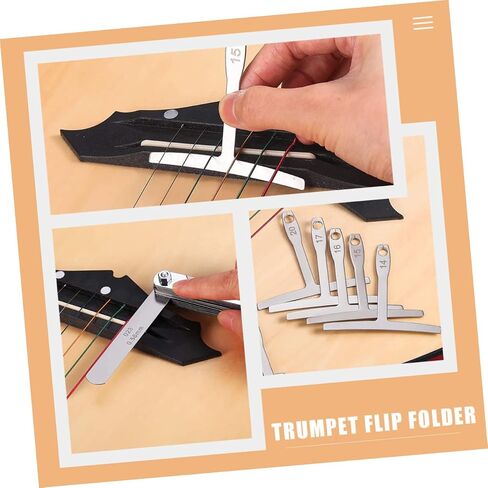 ERINGOGO Radius Measuring Gauge for Guitar Guitar Luthier Tool Understring Radius Gauge Set in Kuwait