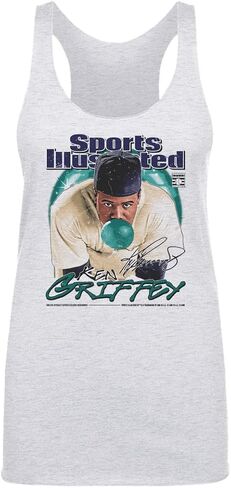 500 LEVEL Ken Griffey Jr. قميص نسائي بدون أكمام - Ken Griffey Jr. Sports Illustrated & Seattle Bubblegum in Kuwait