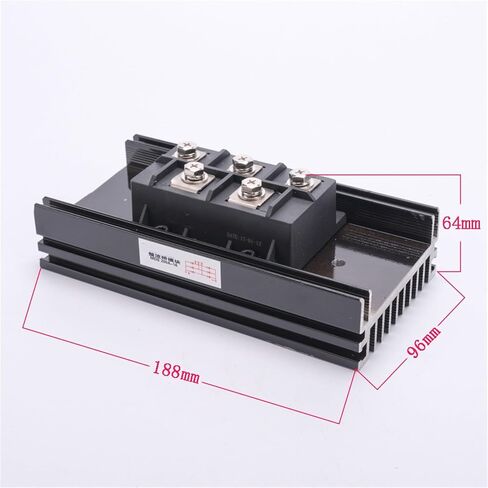 1pcs MDS-200A Generator Bridge Diode Rectifier Three Phase 200A 1600V Volt Fast Recovery Module in Saudi Arabia