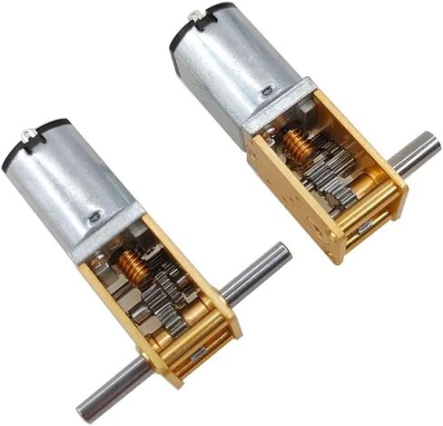 محور واحد 6V30rpm دودة القفل الذاتي 1218-N20 مصغرة تيار مستمر تخفيض والعتاد الإلكترونية كاتب 12 فولت المحركات الصناعية منخفضة السرعة in Kuwait