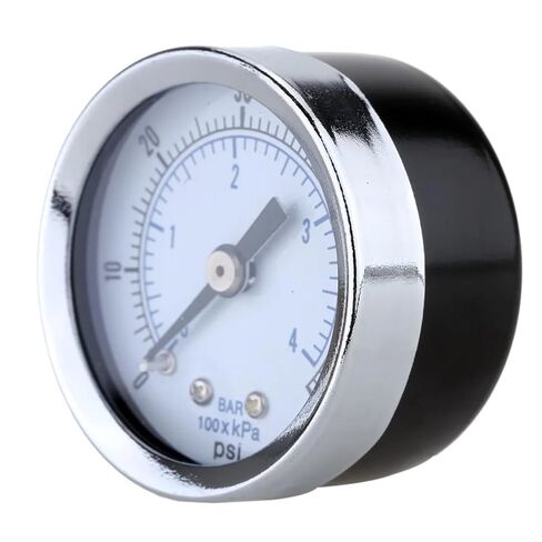1pc 0-60 PSI 1/8" BSPT Air Compressor Hydraulic Pressure Gauge 0-60 PSI Back Mount 40mm Dial Plate in Saudi Arabia