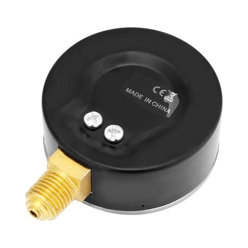 1pc Manometer Water Pressure Gauge Air Pressure Gauge Air Oil Water Pressure Gauge 1/4 Inch NPT 0-10 Side Mount Manometer in Saudi Arabia