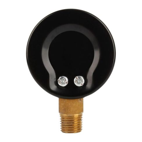 1pc 2" Vacuum Pressure Gauge Air Compressor Water Oil Gas 1/4" NPT Lower Mount MF Copper Alloy Pressure Gauge Water Oil Gas Gauge in Saudi Arabia