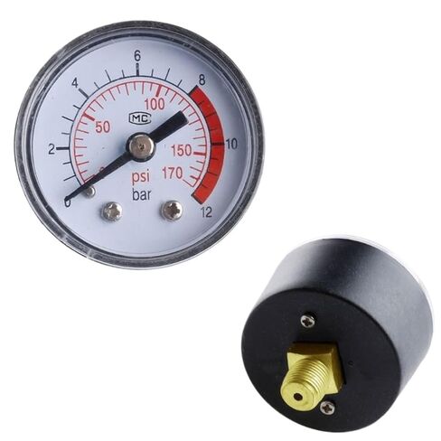 1pcs Industrial Air Compressor Pressure Gauges with Clear Scale Offering Accurate Measurements Upgrades for Professional Use in Saudi Arabia