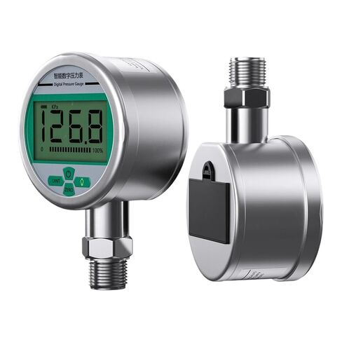 1pc Digital Pressure Manometer 0.1G/0.2G Pressure Gauge -0.1-2.5Mpa Oxygen/Hydrogen Digital Pressure Manometer Gauge Meter(0.1G NPT1-2,0-1Mpa) in Saudi Arabia