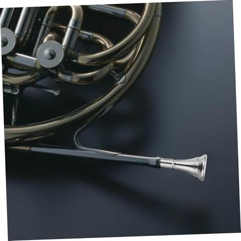 BESPORTBLE Portable Durable Horn Mouthpiece for Beginners and Professionals Material for Smooth Tone and Loud Sound Music Accessory for Musicians in Kuwait