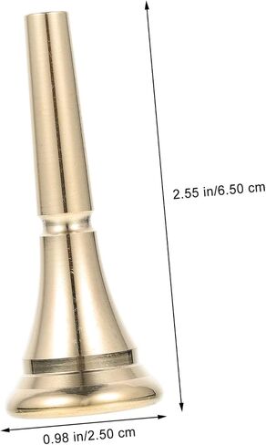 BESPORTBLE Practical Horn Mouthpiece for Beginners Lightweight Replacement Part for Storage Smooth Tone Loud Sound Musical Accessory in Kuwait
