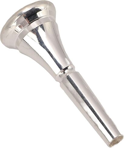aqxreight Horn Mouthpiece Replacement B Horn Mouth Wind Instrument Accessories Silver Color Mouthpiece MouthB MouthHond High with TO SIZE in Kuwait