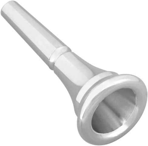 Silver Plated French Horn Mouthpiece 100% Pure Copper Enhanced Sound Compatible Horns in Kuwait