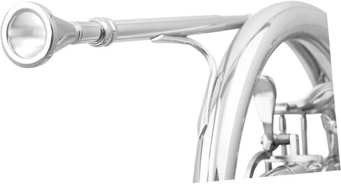Silver Plated French Horn Mouthpiece 100% Pure Copper Enhanced Sound Compatible Horns in Kuwait