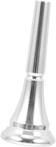 Vaguelly Silver-Plated French Horn Mouthpiece Deep Cup Replacement for Professional and Beginner Players Compatible Horn Models in Kuwait
