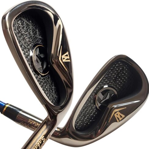 اليابان WaZaki Cyclone IIIs مكواة فردية أو مجموعة USGA R A Rules Golf Club، لمسة نهائية من الذهب عيار 14 قيراط، نموذج Cyclone III in Kuwait