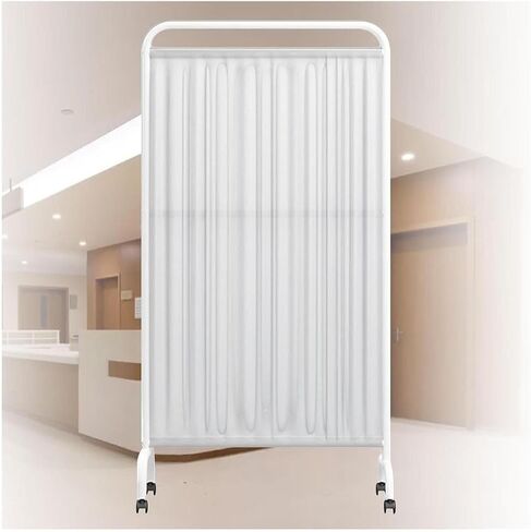 Freestanding Privacy Screen, Movable Protective Partition for Medical Clinic Hospital Spa Lab in Kuwait