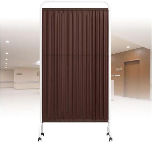 Freestanding Privacy Screen, Movable Protective Partition for Medical Clinic Hospital Spa Lab in Kuwait
