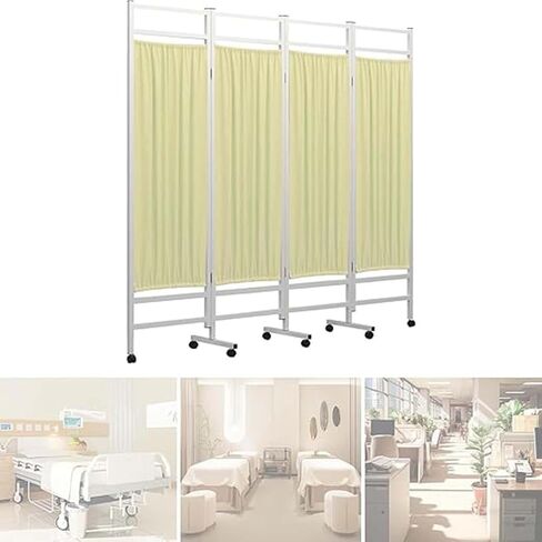 Foldable Privacy Screen - Portable Room Divider for Medical and Office Spaces in Kuwait