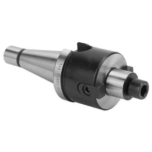 NT30 FMB22 45L Milling Machine Tool Holder, 7:24 Taper CNC Face Milling Disk Connecting Handle, High Carbon Steel Material, Sturdy and Stable, for Industrial Milling Application in Kuwait