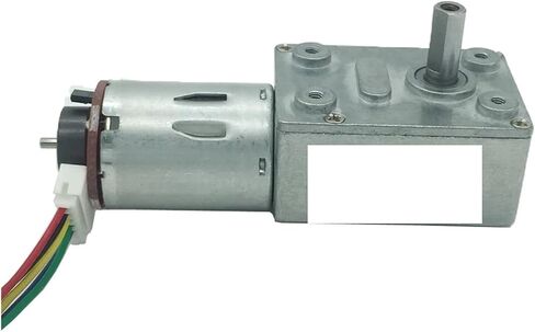 6V 66rpm JGY-370B Encoder Worm Electronic Starter Gear Electronic Starter Low Speed Adjustable Speed Reversed Metal Gears DIY Industrial Motors in Kuwait