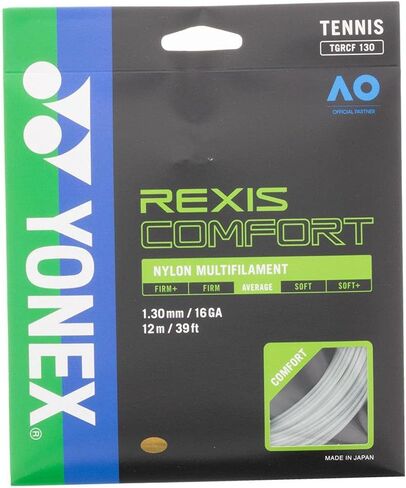 Yonex Rexis Comfort 1.30mm 12m Tennis String Pack in Kuwait