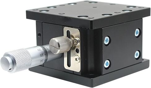 منصة طاولة رفع يدوية بمحور Z، إزاحة دقيقة بصرية، ضبط ميكرومتر صغير منزلق لـ CNC (LZ90 10 مم السكتة الدماغية) in Kuwait