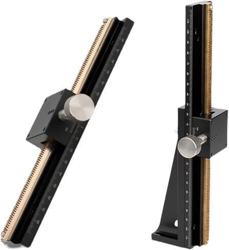 Z Axis Long-Range Dovetail Groove Trimming Slide Long Stroke Table Sliding Stage Manual Displacement Platform LWZ25 25 * 42mm(70mm) in Kuwait