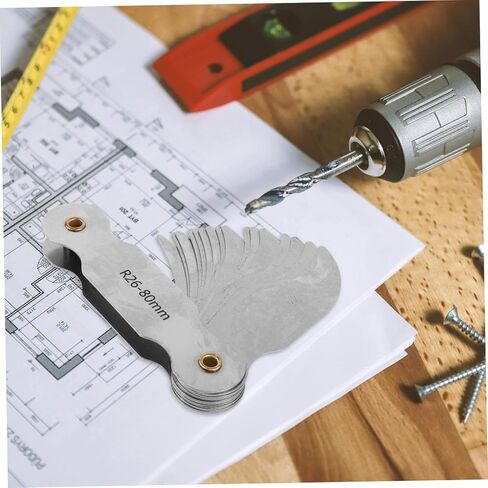 أداة قياس نصف القطر ULTECHNOVO أداة قياس القوس المحدب أداة قياس المعادن نصف القطر الرقمية in Kuwait