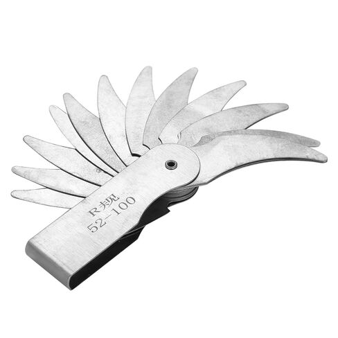 Stainless Steel Radius Measurement Tool for Machine Operators and Tools and Cubes (R0.3-1.5MM) (R1-6.5MM) (R7-14.5MM) (R15-25MM) (R25-50MM) (R52-100MM) in Kuwait