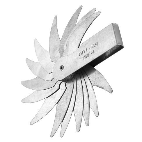 Stainless Steel Radius Measurement Tool for Machine Operators and Tools and Cubes (R0.3-1.5MM) (R1-6.5MM) (R7-14.5MM) (R15-25MM) (R25-50MM) (R52-100MM) in Kuwait