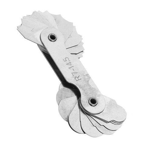 Stainless Steel Radius Measurement Tool for Machine Operators and Tools and Cubes (R0.3-1.5MM) (R1-6.5MM) (R7-14.5MM) in Kuwait