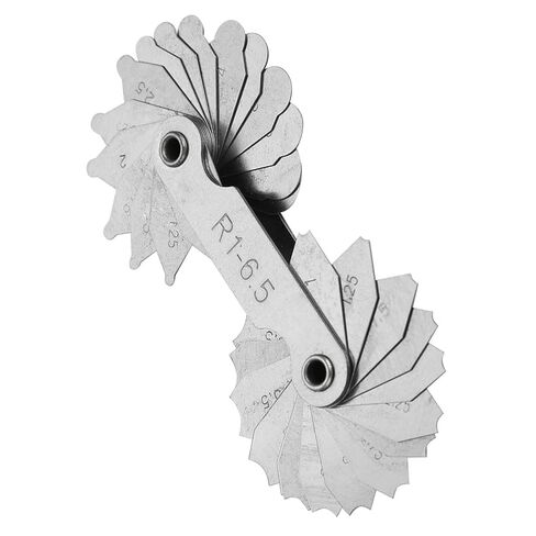 Stainless Steel Radius Measurement Tool for Machine Operators and Tools and Cubes (R0.3-1.5MM) (R1-6.5MM) in Kuwait