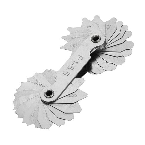 Stainless Steel Radius Measurement Tool for Machine Operators and Tools and Cubes (R0.3-1.5MM) (R1-6.5MM) in Kuwait