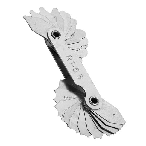 Stainless Steel Radius Measurement Tool for Machine Operators and Tools and Cubes (R0.3-1.5MM) (R1-6.5MM) in Kuwait