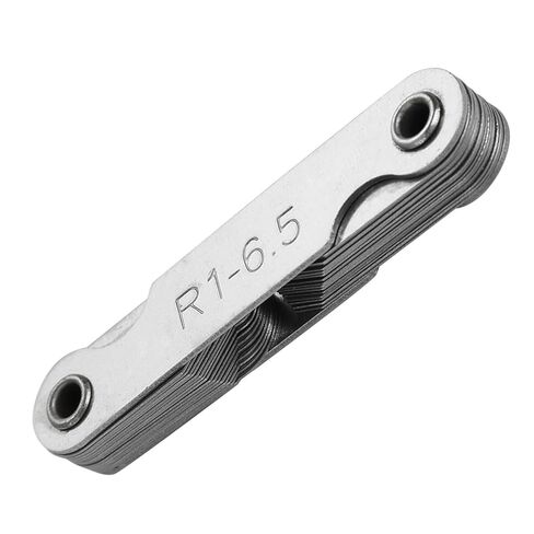 Stainless Steel Radius Measurement Tool for Machine Operators and Tools and Cubes (R0.3-1.5MM) (R1-6.5MM) in Kuwait