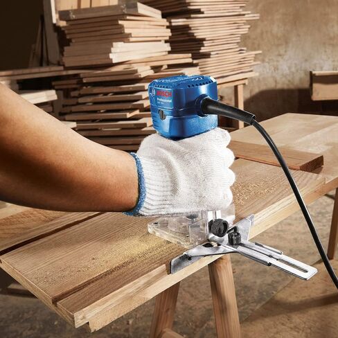 Bosch 1 x Pro Rounding Cutter (for Softwood, Hardwood, Diameter 31.8 mm, Professional Accessories Hand Router, Edge Mill) in Kuwait