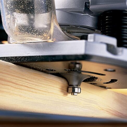 Bosch 1 x Pro Rounding Cutter (for Softwood, Hardwood, Diameter 31.8 mm, Professional Accessories Hand Router, Edge Mill) in Kuwait