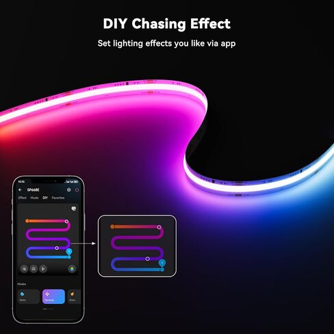 PAUTIX Bluetooth Music Pixel Smart LED Controller SP668E، لـ WS2811 WS2812 SM16703 شريط LED ملون قابل للعنونة بكسل ضوء DC5V-24V APP / RF للتحكم عن بعد (ليس لشريط RGB LED بدون IC الذكي) in Kuwait