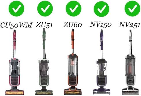 كاسا مكانس فلتر هيبا HEPA لـ Shark Navigator Pet Plus NV150، NV251، NV255 وZero-M ذاتية التنظيف Brushroll Pet Pro ZU62،ZU62C،ZU60، ZU102 مكنسة عمودية، الجزء 1238FT60 in Kuwait