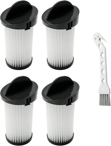 4 عبوات من فلاتر HEPA قبل المحرك المتوافقة مع سلسلة Eye-Vac Home وPro وPet وAir وPlus وNeoVac Elite، ملحق يحل محل EV-PMF، مكنسة كهربائية ثابتة بدون لمس in Kuwait