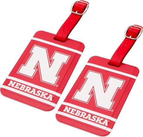 مجموعة من قطعتين من علامة حقيبة فريق الجولف/الببغاء NCAA Nebraska in Kuwait