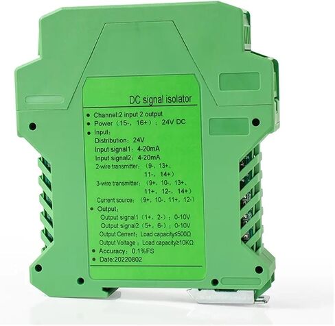 0-5V DC Signal Isolator DC24V AC220V 4-20mA 0-20mA 0-10V 1-5V Analog Signal Transmitter 1 in 2 Out 1 in 3 Out(1 in 1 Out,0-5V to 0-5V,AC220V) in Kuwait