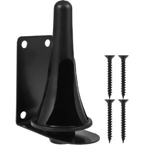 Toddmomy Sturdy Clarinet and Flute Wall Holder with Hooks, Black Pipe Hanging Rack for Wind Instrument Display and Storage, Musical Instrument Stand for Home Use in Kuwait