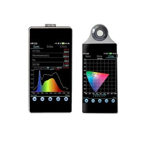 HP320 380-780nm Handheld Light Spectrometer High Precision CCT CRI Lux Spectral Illuminometer for Precision Color Interpretation High Sensitivity, Low Error(HP320) in Saudi Arabia